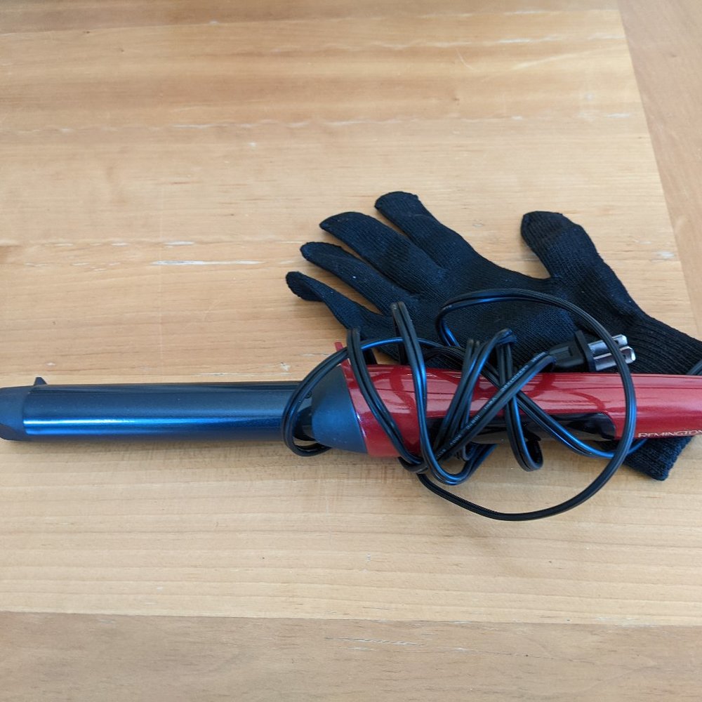 Hair curling wand